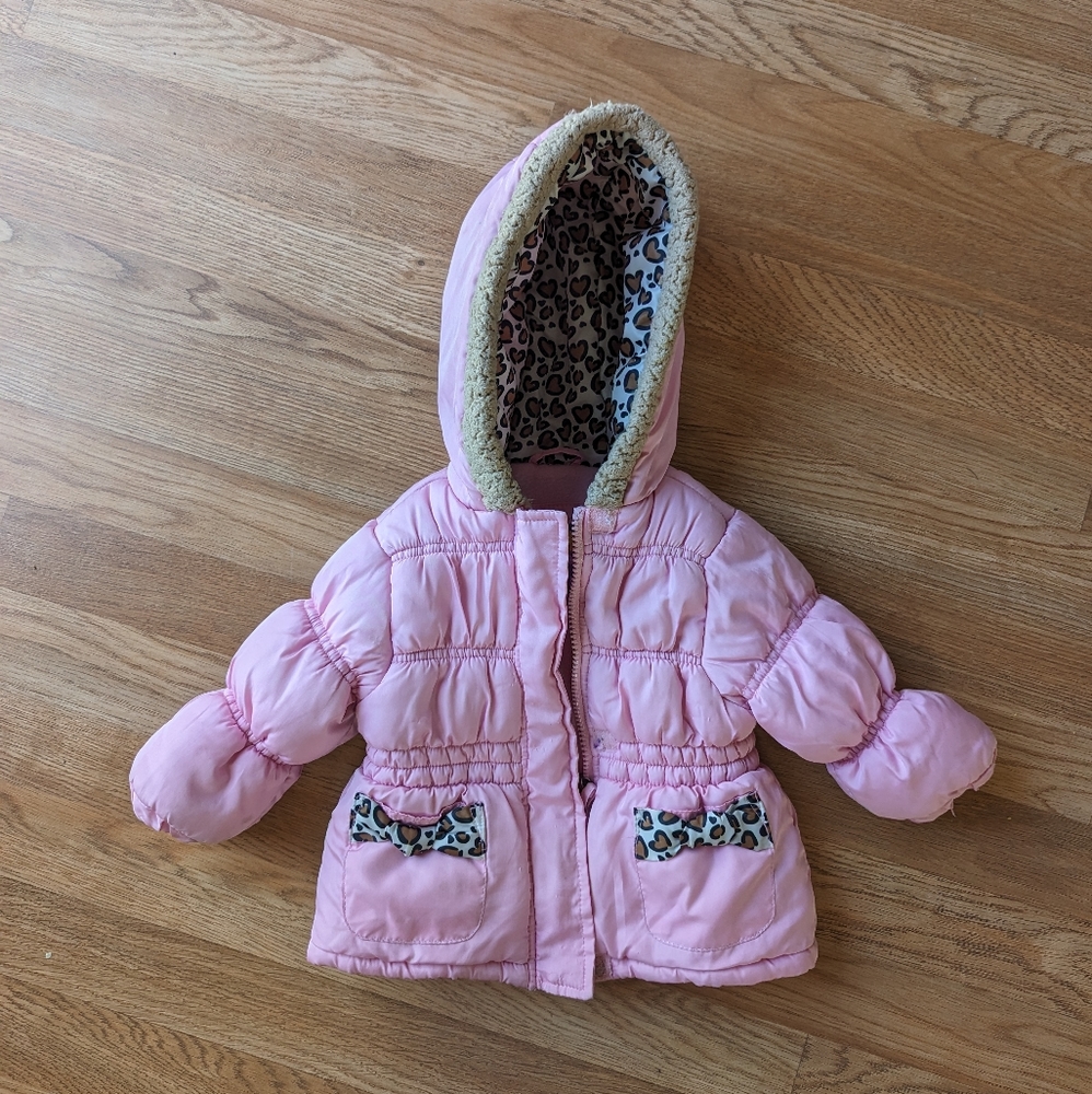 Pink Platinum Winter Jacket | Pink Coat